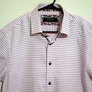 Coogi Luxe Long Sleeve Button Shirt Large